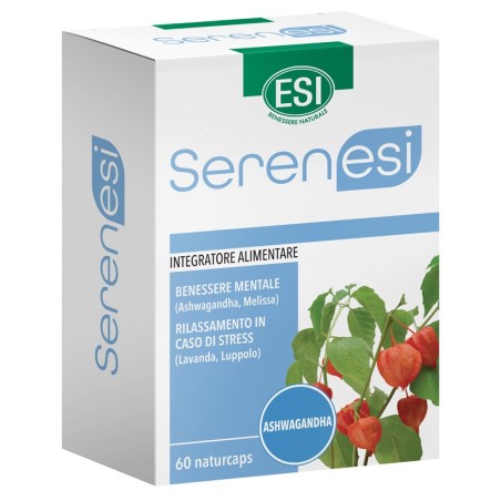 Esi Serenesi Integratore per Rilassamento e Benessere mentale 60 Naturcaps Esi Serenesi Integratore per Rilassamento e Benessere mentale 60 Naturcaps