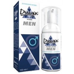 Dreagin Men – Detergente intimo maschile delicato con pH fisiologico. Flacone da 100 ml.