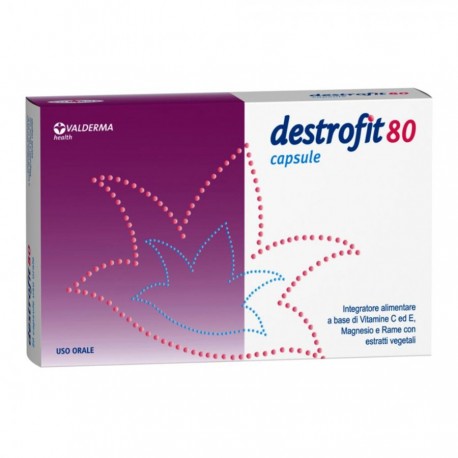 Valderma Destrofit 80 integratore per la menopausa 20 capsule