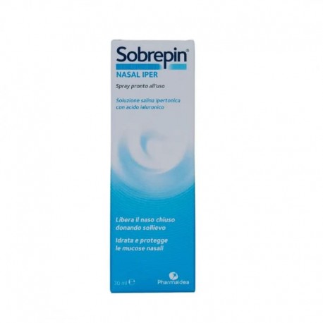 Sobrepin Nasal Iper Soluzione Ipertonica spray per naso chiuso 30 ml