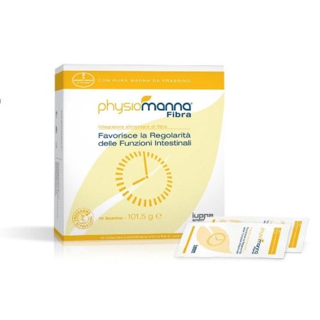 Physiomanna Fibra integratore per favorire la regolarità intestinale 10 bustine Physiomanna Fibra integratore per favorire la regolarità intestinale 10 bustine