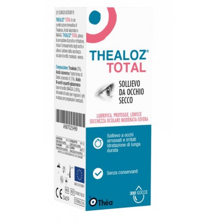 Thealoz Total Ggocce oculari per sollievo da occhio secco 10 ml