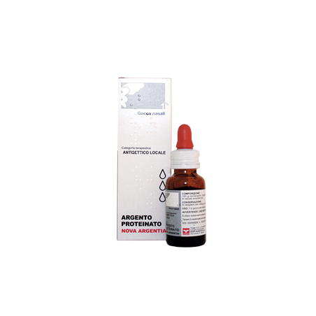Nova Argentia Argento Proteinato 1% gocce nasali e auricolari 10 ml Nova Argentia Argento Proteinato 1% gocce nasali e auricolari 10 ml