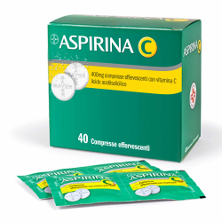 ASPIRINA C*40 cpr eff 400 mg + 240 mg con vitamina C
