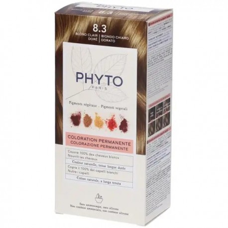 Phyto Phytocolor Colorazione Permanente Biondo Chiaro Dorato Senza Ammoniaca
