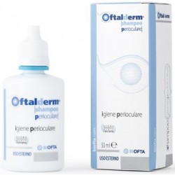 Biodue Oftalderm Shampoo perioculare ipoallergenico per palpebre e ciglia 50 ml
