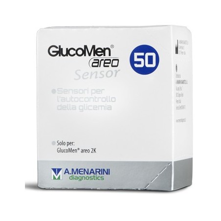 Glucomen Areo Sensor Strisce Misurazione Glicemia 50 Pezzi Glucomen Areo Sensor Strisce Misurazione Glicemia 50 Pezzi