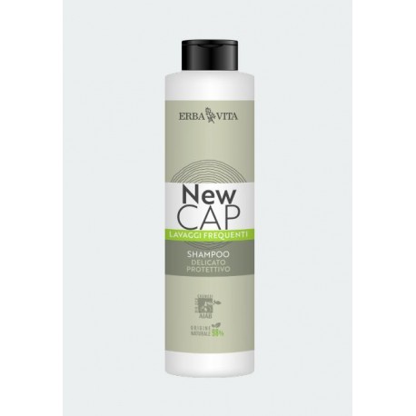 Erba Vita New Cap Lavaggi Frequenti shampoo con mandorla e avocado 250 ml