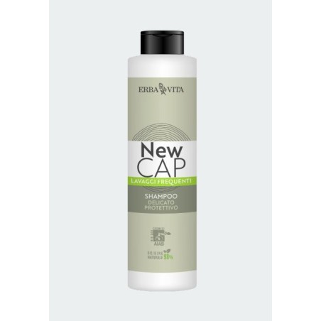 Erba Vita New Cap Lavaggi Frequenti shampoo con mandorla e avocado 250 ml Erba Vita New Cap Lavaggi Frequenti shampoo con mandorla e avocado 250 ml