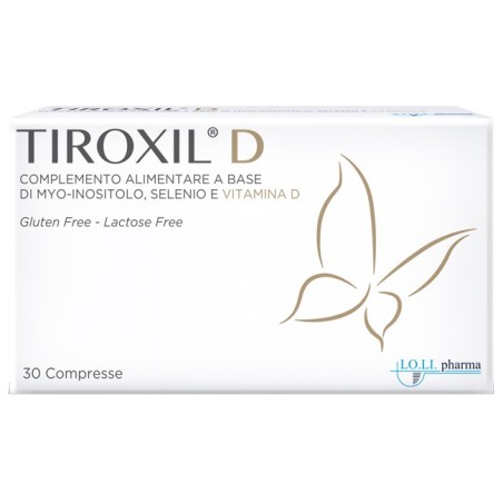 Tiroxil D integratore per benessere femminile e fertilità 30 compresse Tiroxil D integratore per benessere femminile e fertilità 30 compresse