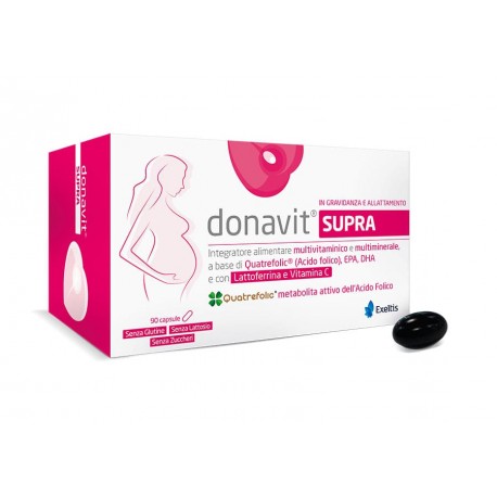 Exeltis Donavit Supra Integratore per gravidanza e allattamento 90 capsule