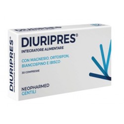 Diuripres 30 Compresse - Integratore naturale per drenaggio e pressione