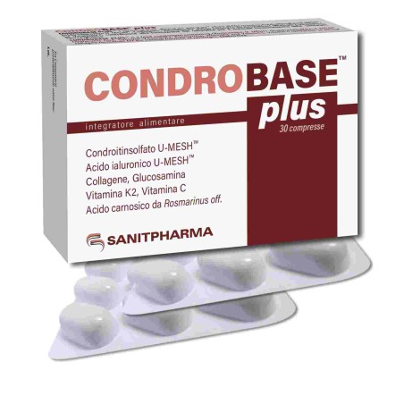 Condrobase Plus Integratore per tessuti connettivi 30 compresse Condrobase Plus Integratore per tessuti connettivi 30 compresse