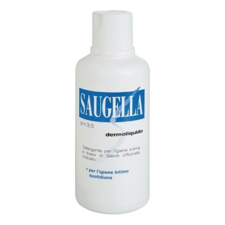 Saugella Dermoliquido Blu 500 ml detergente intimo e corpo Saugella Dermoliquido Blu 500 ml detergente intimo e corpo
