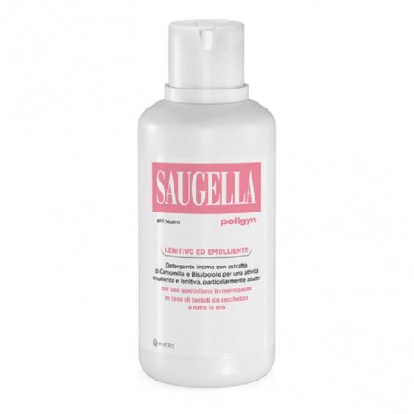 Saugella Poligyn 500 ml - Detergente Intimo Emolliente e Lenitivo