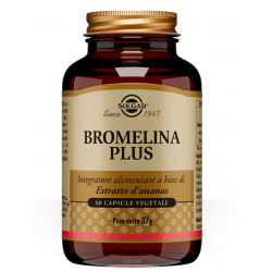 Bromelina Plus 60 capsule vegetali integratore drenante per le gambe