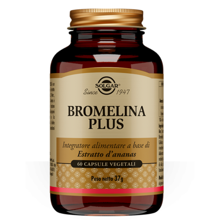 Bromelina Plus 60 capsule vegetali integratore drenante per le gambe Bromelina Plus 60 capsule vegetali integratore drenante per le gambe