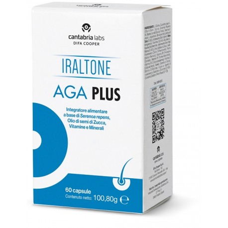 Iraltone Aga Plus integratore per pelle e capelli 60 capsule