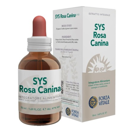Forza Vitale SYS Rosa Canina gocce 50 ml Forza Vitale SYS Rosa Canina gocce 50 ml