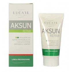 Eucare Aksun Repair crema antiossidante idratante lenitiva dopo sole 50 ml