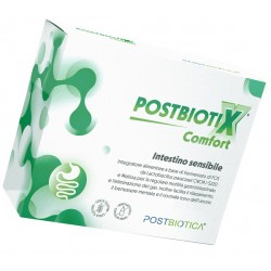 Postbiotica Postbiotix Comfort integratore per irregolarità intestinale 20 bustine da 4 g