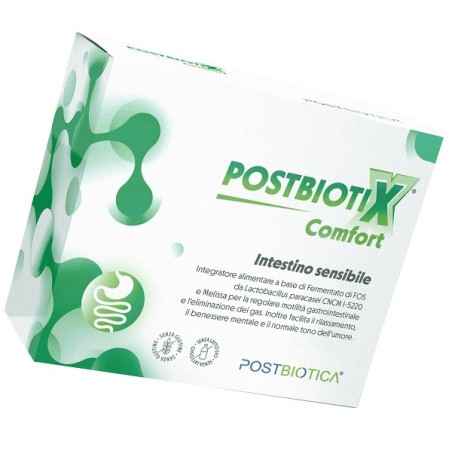 Postbiotica Postbiotix Comfort integratore per irregolarità intestinale 20 bustine da 4 g Postbiotica Postbiotix Comfort integratore per irregolarità intestinale 20 bustine da 4 g