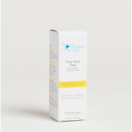 The Organic Pharmacy Four Acid Peel siero viso esfoliante illuminante 30 ml