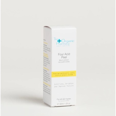 The Organic Pharmacy Four Acid Peel siero viso esfoliante illuminante 30 ml