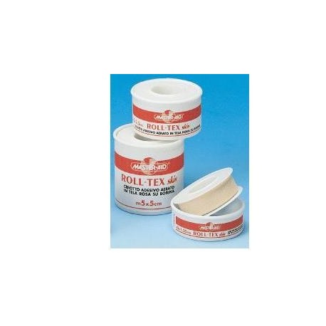 M-AID Rolltex Skin Cerotto Rosa per Fissaggio Medicazioni 5mx1,25cm