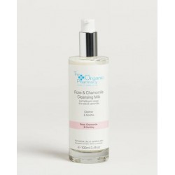 The Organic Pharmacy Rose & Chamomile Cleansing Milk latte detergente viso lenitivo 100 ml The Organic Pharmacy Rose & Chamomile Cleansing Milk latte detergente viso lenitivo 100 ml