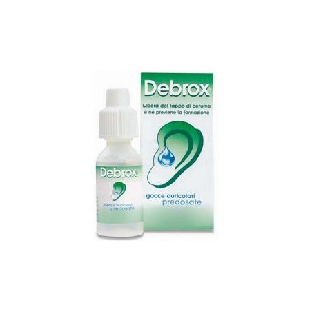 Debrox Gocce Auricolari per la Rimozione del Tappo di Cerume 15 ml Debrox Gocce Auricolari per la Rimozione del Tappo di Cerume 15 ml
