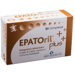 Deltha Pharma Epatoril Plus integratore per disturbi del fegato 30 compresse