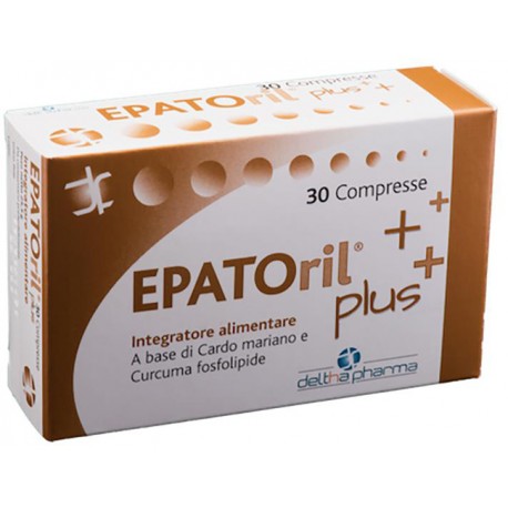 Deltha Pharma Epatoril Plus integratore per disturbi del fegato 30 compresse