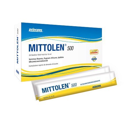 Princeps Mittolen 500 integratore per il benessere della prostata 20 stick pack Princeps Mittolen 500 integratore per il benessere della prostata 20 stick pack