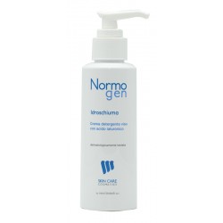Normogen Idroschiuma Crema detergente viso con acido ialuronico 150 ml