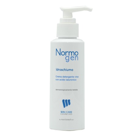Normogen Idroschiuma Crema detergente viso con acido ialuronico 150 ml Normogen Idroschiuma Crema detergente viso con acido ialuronico 150 ml