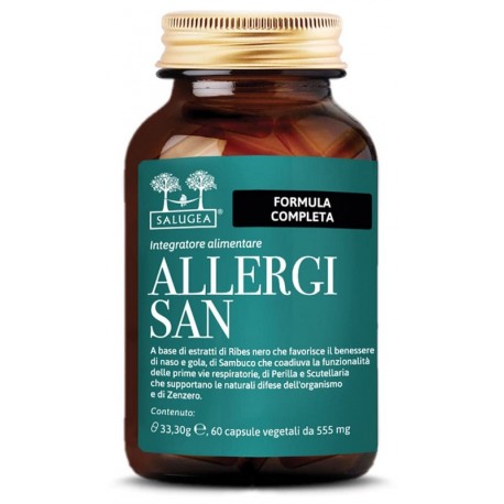 Salugea Allergisan 60 capsule - Integratore per le vie respiratorie