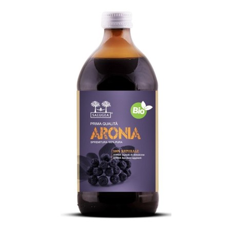 Salugea Succo di Aronia bio Integratore per le difese e ricostituente Salugea Succo di Aronia bio Integratore per le difese e ricostituente