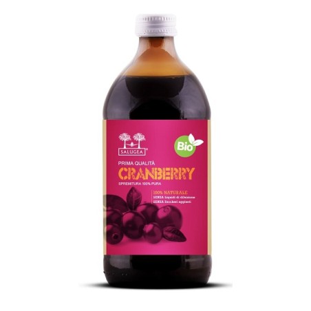 Salugea Succo di Cranberry bio 500 ml - Integratore per le vie urinarie Salugea Succo di Cranberry bio 500 ml - Integratore per le vie urinarie