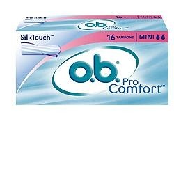 O.B. Pro Comfort Mini Assorbenti Interni per Flusso Leggero 16 Pezzi