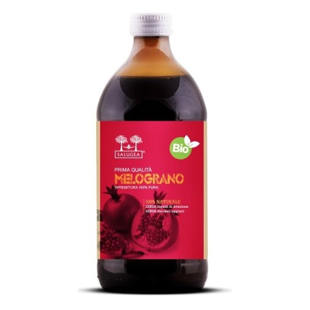 Salugea Succo di Melograno bio 500 ml Salugea Succo di Melograno bio 500 ml