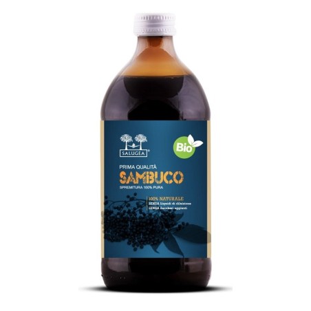 Salugea Succo di Sambuco bio 500 ml Salugea Succo di Sambuco bio 500 ml