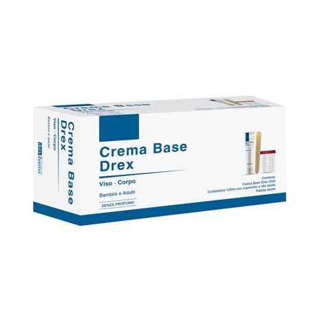 Crema Base Drex crema pelle secca o molto secca di viso corpo bambini adulti 50 ml Crema Base Drex crema pelle secca o molto secca di viso corpo bambini adulti 50 ml