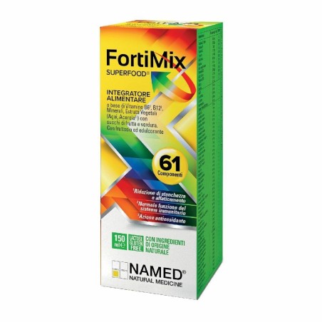 Named Fortimix Superfood integratore di vitamine e minerali 150 ml Named Fortimix Superfood integratore di vitamine e minerali 150 ml