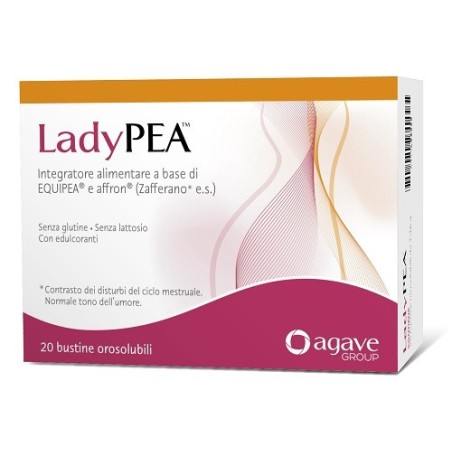 Agave Ladypea integratore per ciclo mestruale e tono dell'umore 20 bustine orosolubili Agave Ladypea integratore per ciclo mestruale e tono dell'umore 20 bustine orosolubili