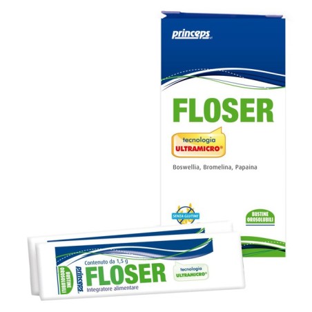 Seris Floser integratore dimagrante digestivo 10 buste Seris Floser integratore dimagrante digestivo 10 buste