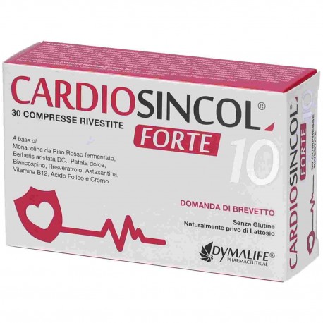 Dymalife Pharmaceutical Cardiosincol 10 Forte 30 Compresse Rivestite