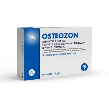 Gs Pharma Osteozon integratore per infiammazioni articolari e tendinopatie 30 capsule Gs Pharma Osteozon integratore per infiammazioni articolari e tendinopatie 30 capsule