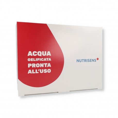 Nutrisens Acqua Gel Pack Acqua Gelificata edulcorata gusto neutro 12 x 125 ml