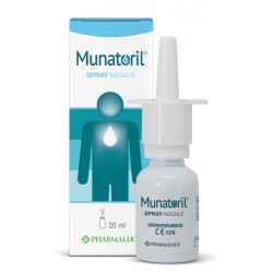 Munatoril Spray nasale decongestionante fluidificante per vie respiratorie 20 ml